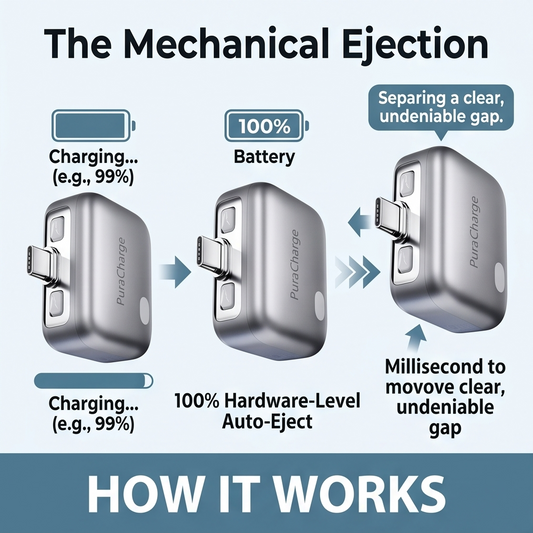PuraCharge™ Auto-Disconnect Adapter